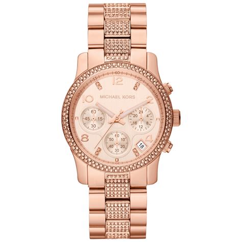 michael kors chronograph women's watch bc19-10-f001|Women's Michael Kors Chronograph Watches .